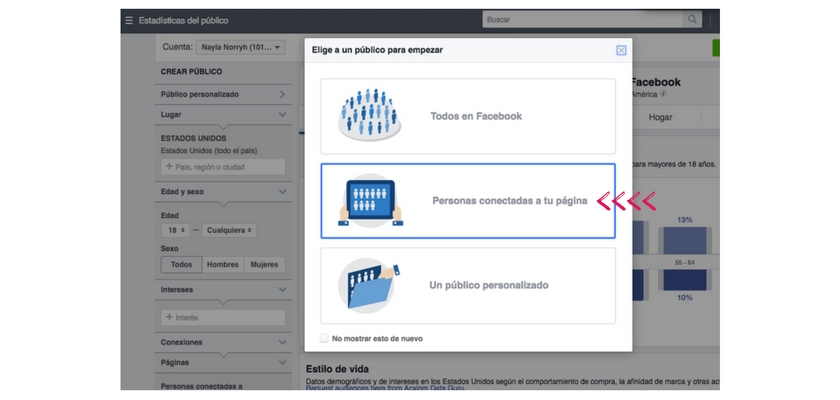 Cómo usar Facebook Insights - Tutorial Paso 7