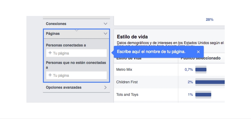 Cómo usar Facebook Insights - Tutorial Paso 7