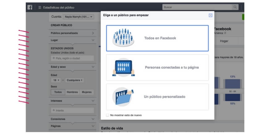 Conocer mejor a tus clientes con Facebook Insights