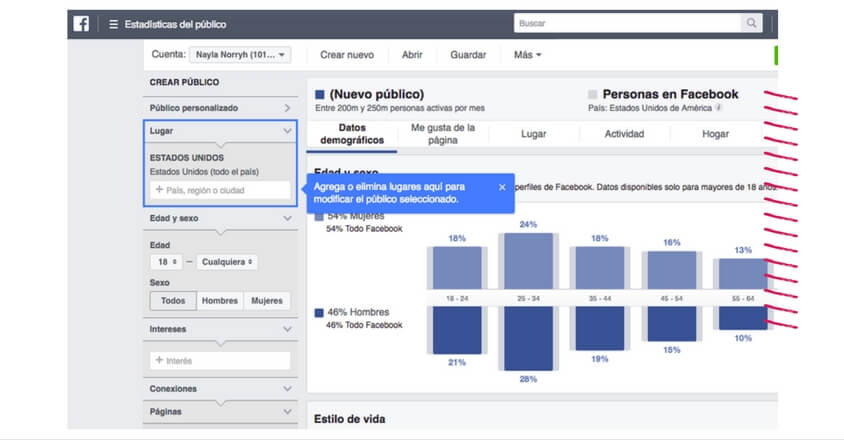 Conocer mejor a tus clientes con Facebook
