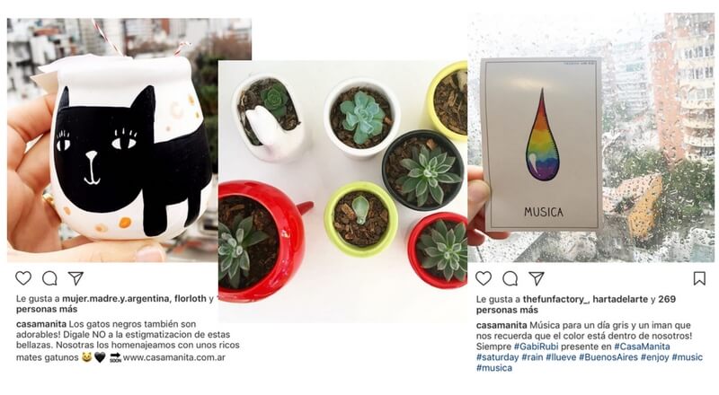 Casa Manita la personalidad en sus publicaciones