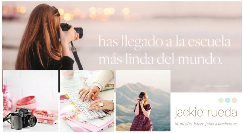 Escuela Online de Fotografía Jackie Rueda