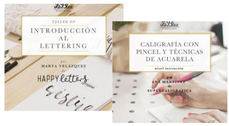 Ejemplo cursos y talleres presenciales de tiendas de productos