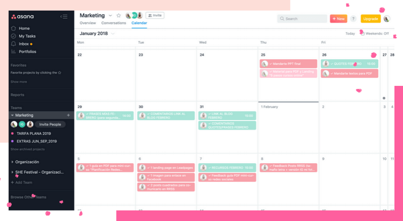 10 herramientas que uso y recomiendo para el día a día emprendedor: Asana