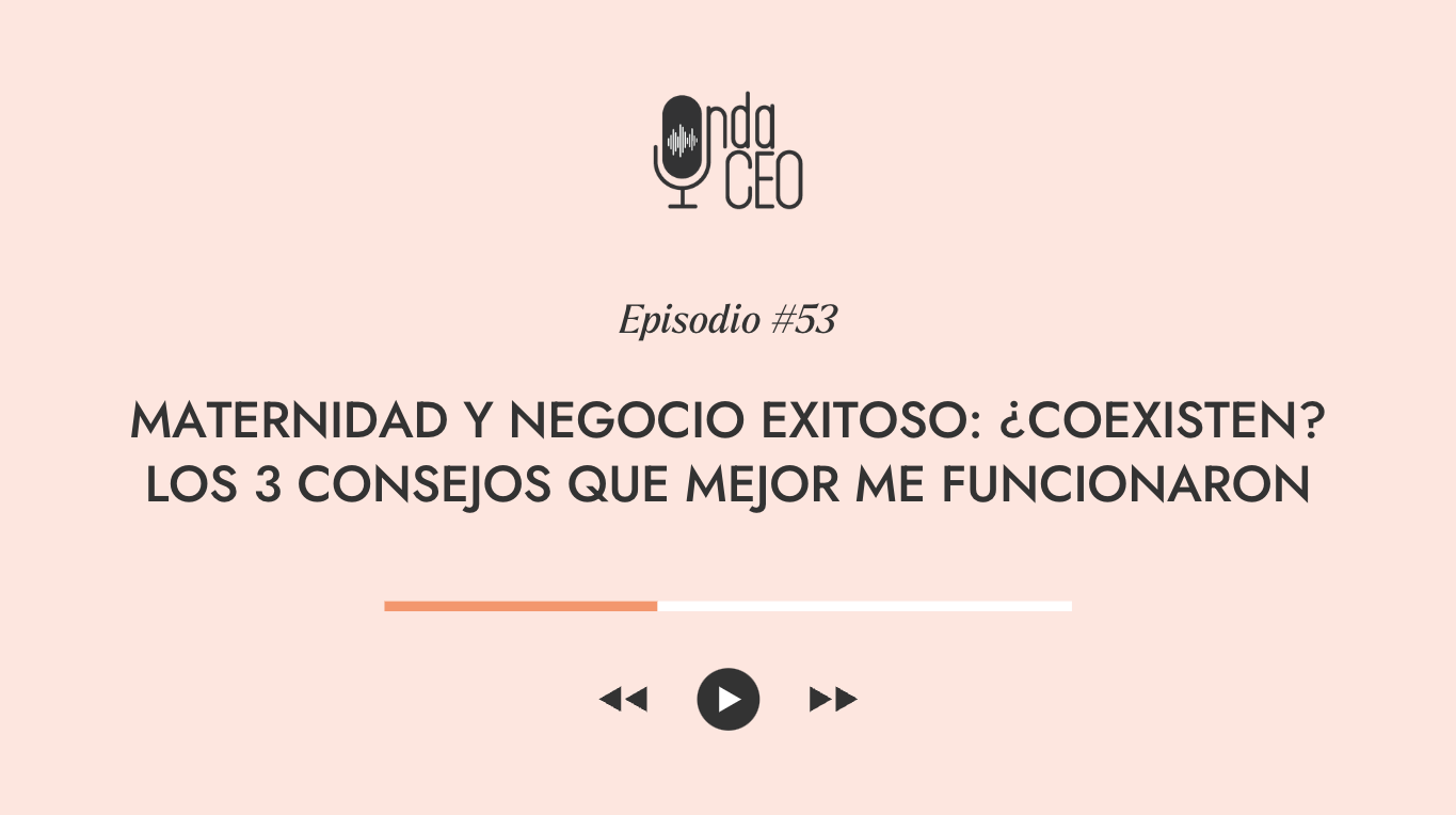 Maternidad y negocio exitoso: ¿coexisten? Los 3 consejos que mejor me funcionaron