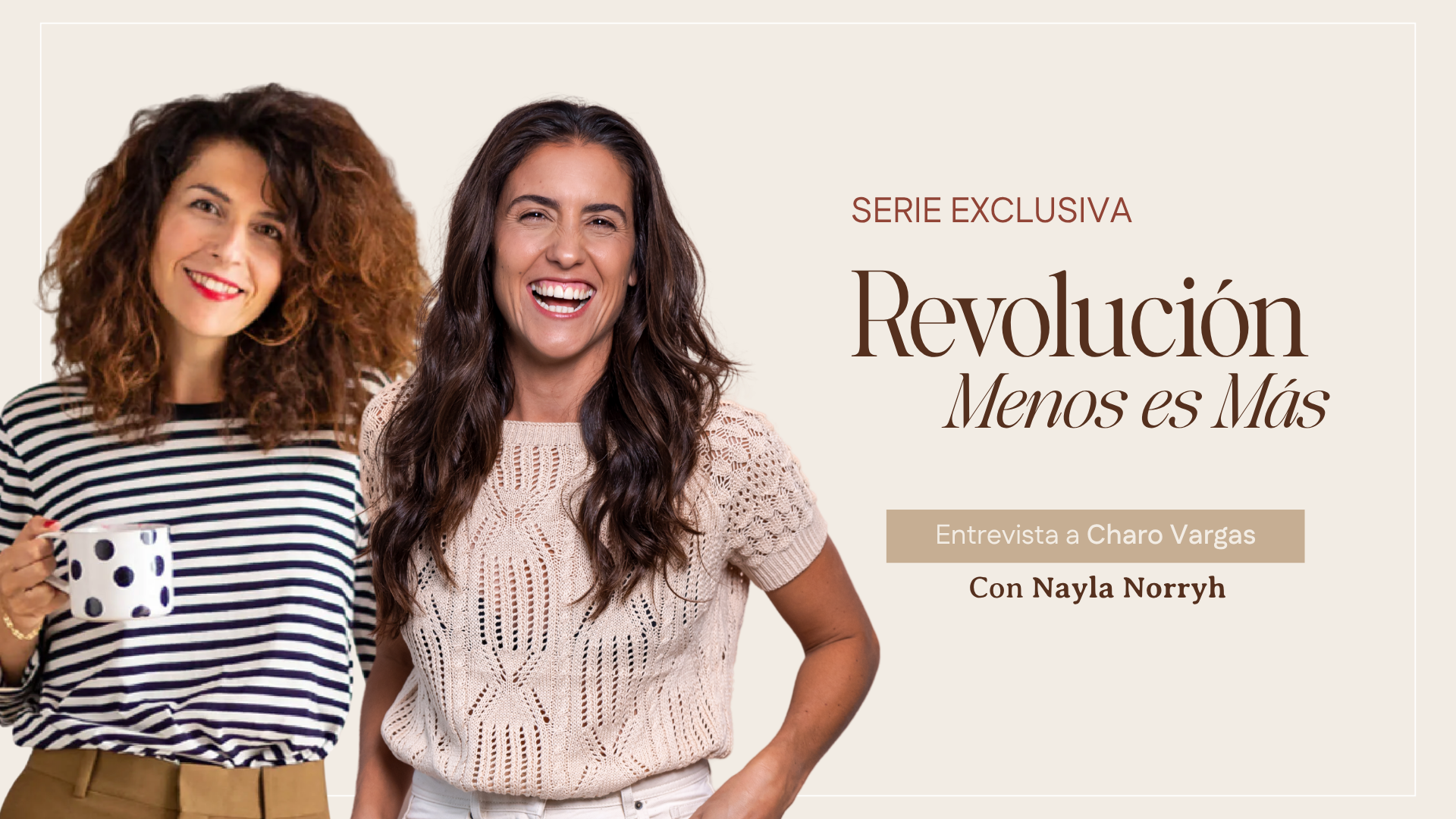 Entrevista menos es más